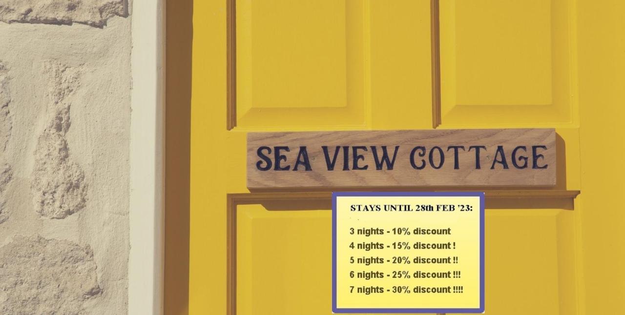 Sea View Cottage Portland Luaran gambar